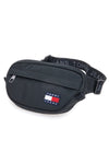 Marsupio nero in tessuto con logo Tommy Jeans Daily Bumbag