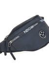 Schwarze Gürteltasche mit Reißverschlusstaschen Indigeno metropolitan 8159-A