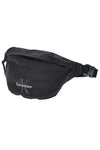 Schwarze Stoff-Gürteltasche mit Calvin Klein Logo CK3116