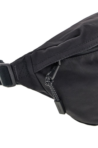 Schwarze Stoff-Gürteltasche mit Calvin Klein Logo CK3116