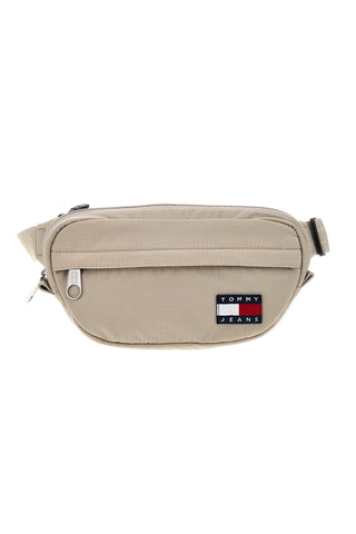 Marsupio beige con logo Tommy jeans 14280