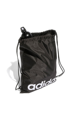 Schwarze Rucksacktasche ADIDAS LINEAR GYMSACK