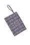 Pochette leopardata blu con stampa animalier Basile CLASSBA23633