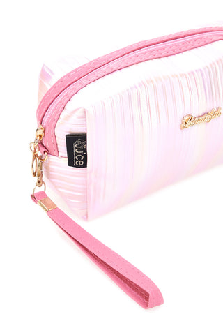 Beauty case rosa effetto iridescente JUICE PARIS 049