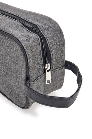 Beauty Case Grigio Con Cerniera Juice Oslo 079