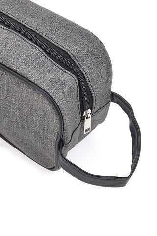 Beauty Case Grigio Con Cerniera Juice Oslo 079