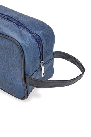 Juice Oslo 079 – Kosmetiktasche mit Reißverschluss in Blau