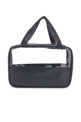 Coveri BERNA 099 Schwarzes Beauty-Set mit transparenten Einsätzen