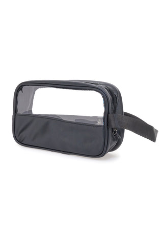 Coveri BERNA 099 Schwarzes Beauty-Set mit transparenten Einsätzen