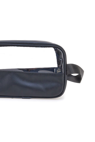 Coveri BERNA 099 Schwarzes Beauty-Set mit transparenten Einsätzen