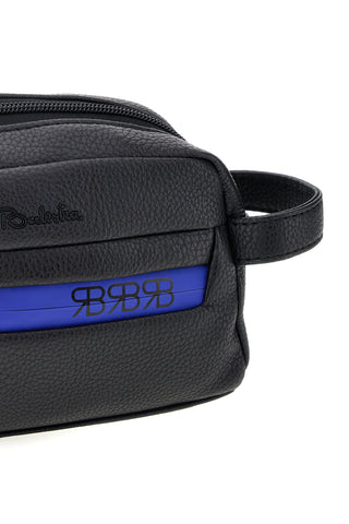 Beauty Case Schwarz mit blauen Details Renato Balestra 62140/XS/SRBU6