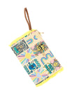 Mehrfarbige Strand-Clutch-Tasche mit Fransen Basile BA23723