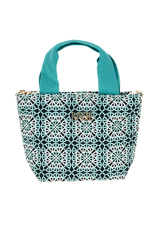 Mini bag mare verde con tracolla Basile BA23740