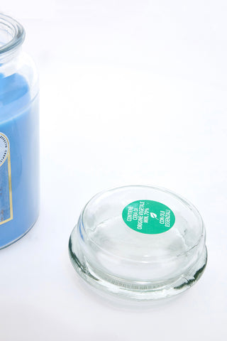 Magic Light Kerze Blauer Moschus und Talkum