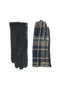 Schwarze Tartan-Handschuhe Gianmarco Venturi 62960