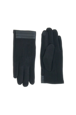 Pittarello 63 Schwarze Herrenhandschuhe