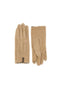 Beige Touchscreen-Handschuhe mit warmem Innenfutter Biagiotti LB25W908-20