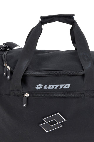 Borsone nero con dettagli a contrasto Lotto LTT429-6