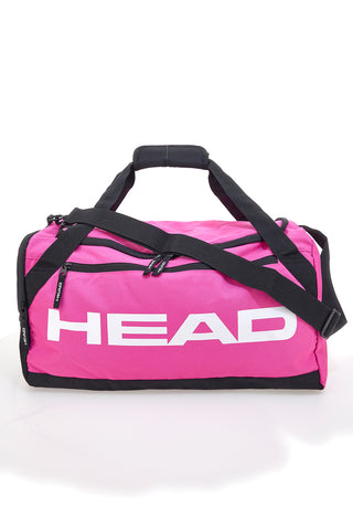 Borsone in tessuto fucsia con manici e tracolla Head HDF011-410