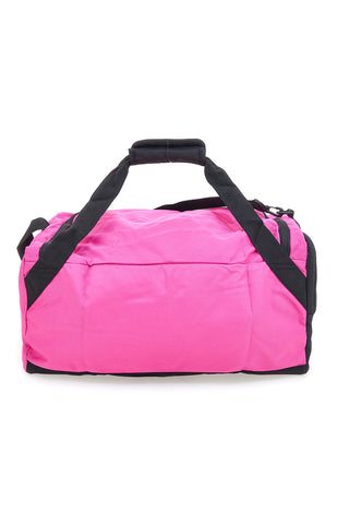 Fuchsia Stoff Seesack mit Griffen und Schulterriemen Kopf HDF011-410