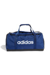 Borsa blu con manici rinforzati e logo bianco Adidas IN6116