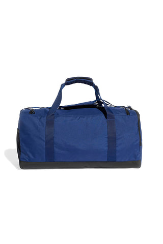 Borsa blu con manici rinforzati e logo bianco Adidas IN6116