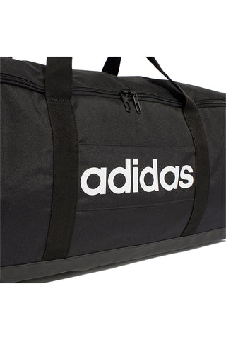 Borsone nero capiente con tracolla regolabile Adidas LINEAR DUFFEL L