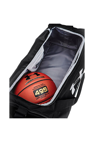 Schwarzer wasserabweisender Seesack mit belüftetem Fach Under armour Undeniable 5.0 Medium