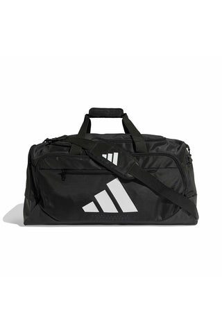 Borsone nero con tasche zip Adidas TRA DEE DUE M