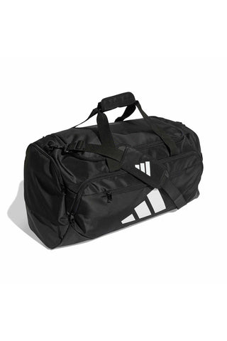 Borsone nero con tasche zip Adidas TRA DEE DUE M