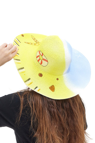 Cappello in Rafia Coveri Collection 230213