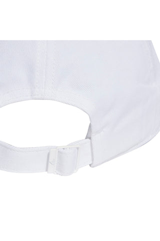 Cappellino Bianco con Frontino Curvo Adidas Baseball 3S Cap