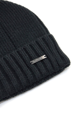 Berretto a Coste Blu Gianmarco Venturi 73182 da Uomo