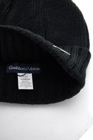 Berretto a Coste Blu Gianmarco Venturi 73182 da Uomo