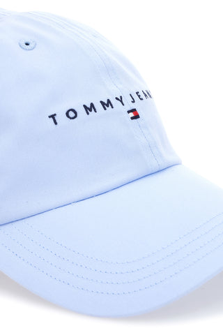 Cappellino Regolabile TOMMY JEANS LOGO CAP Azzurro
