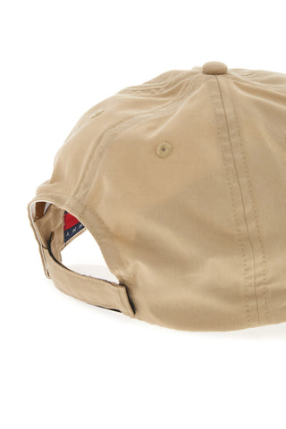 TOMMY JEANS LOGO CAP Beige verstellbare Kappe