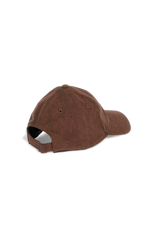 Cappello marrone in velluto a coste Adidas CORDUROY CAP