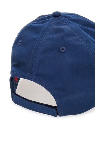 Tommy Jeans Logo Cap, blaue Kappe mit gesticktem Logo