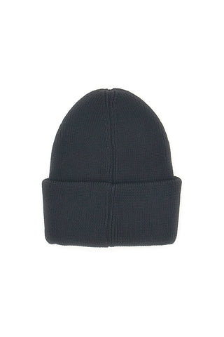 Cappello beanie nero in maglia con logo Tommy Jeans Linear Beanie