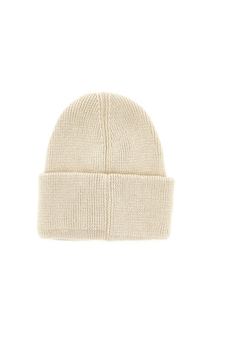 Tommy Jeans Linear Beanie Beige Strickmütze mit Logo
