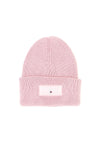 Tommy Jeans Linear Beanie, rosa Strickmütze mit Logo