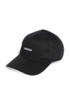 Schwarzer Hut mit verstellbarem Visier Adidas KD2109