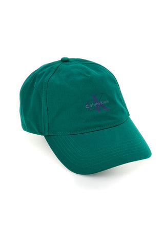 Cappello verde con logo Calvin klein CK CAP