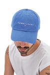 Hellblauer Hut mit gesticktem Tommy Jeans Logo CAP
