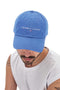 Hellblauer Hut mit gesticktem Tommy Jeans Logo CAP