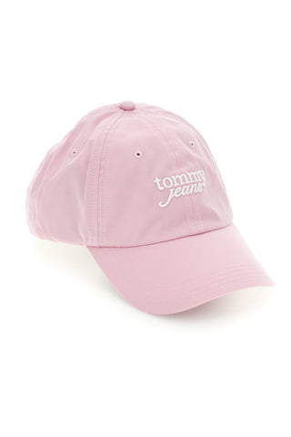 Cappello rosa con logo ricamato Tommy jeans CAP