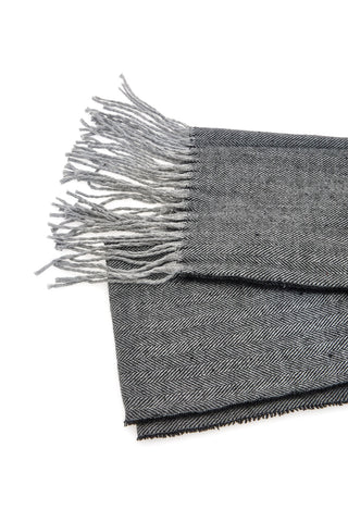 GianMarco Venturi Herren-Schal in Grau, 66175