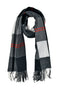 GianMarco Venturi Herren-Schal, Schwarz, 66133
