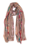 Foulard Beige Da Donna GianMarco Venturi 62929