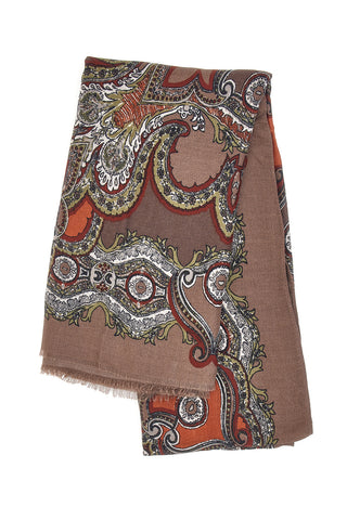 Maxi-Schal in Braun für Damen GianMarco Venturi 66157